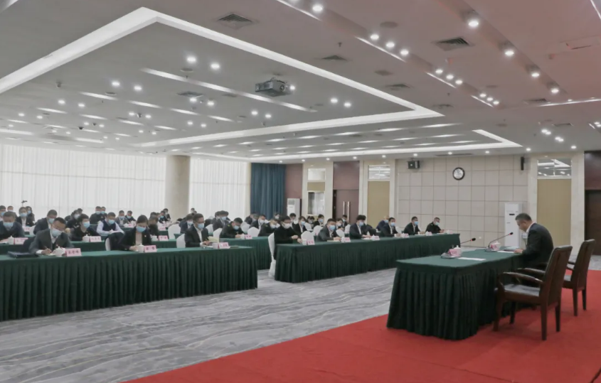 鞍勤集团、不朽情缘集团举行贯彻落实市第十三次党代会精神宣讲报告会
